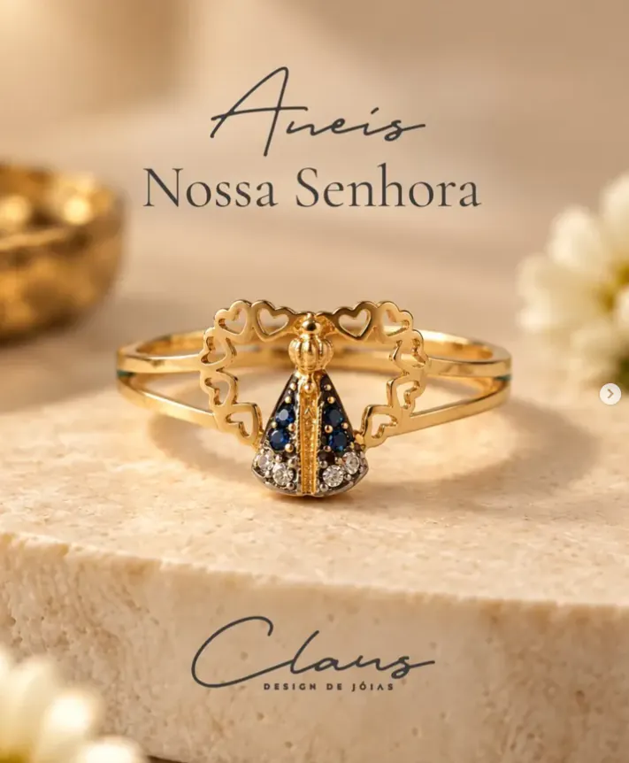 Arte: Anéis Nossa Senhora