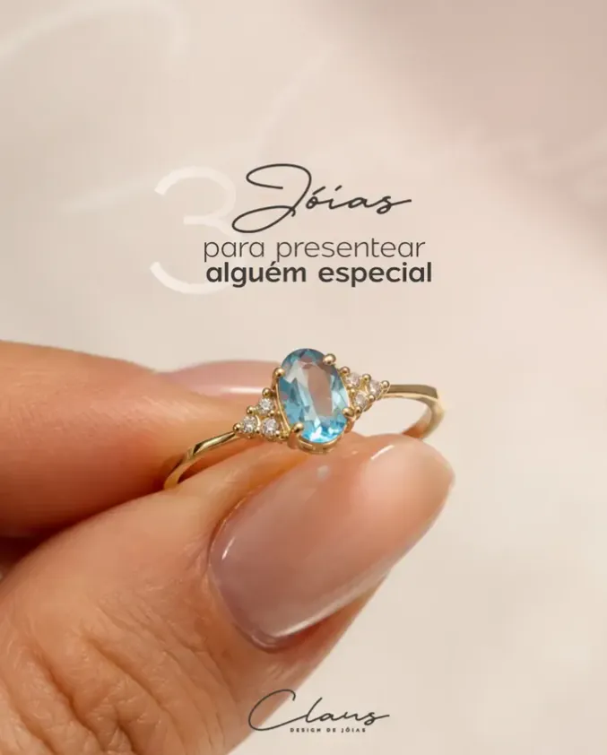 Arte: 3 jóias para presentear alguém especial